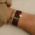 Pulsera Bambalina Granate