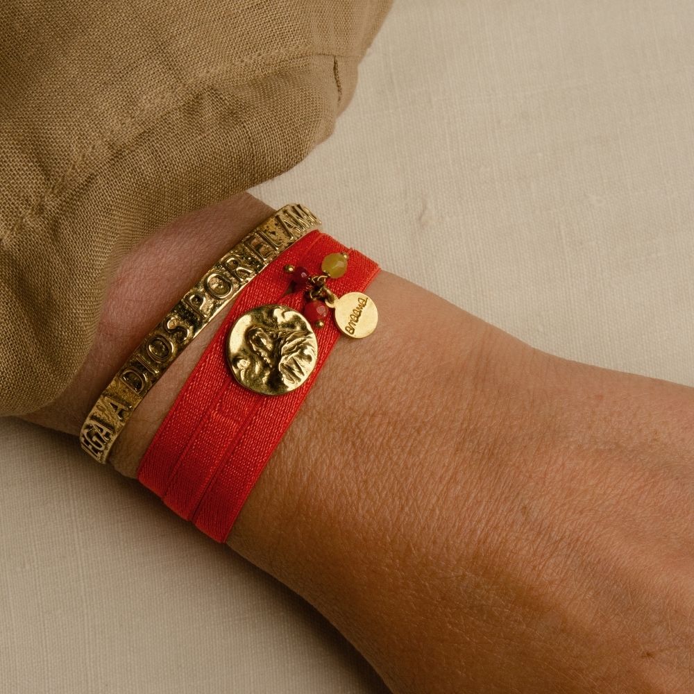 Pulsera Bambalina Coral