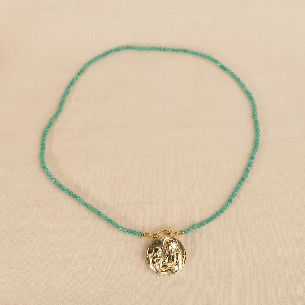 Gargantilla Crisoprasa