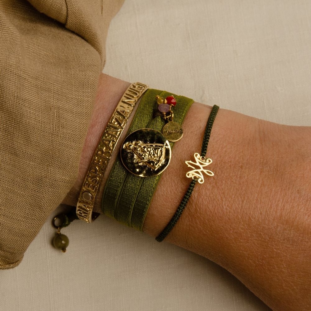 Pulsera Bambalina Pistacho