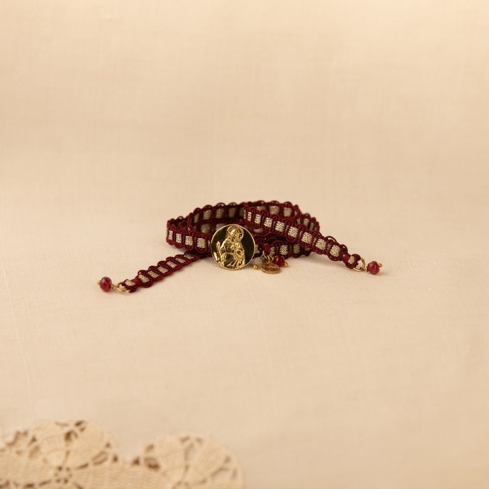 Pulsera Saeta Granate