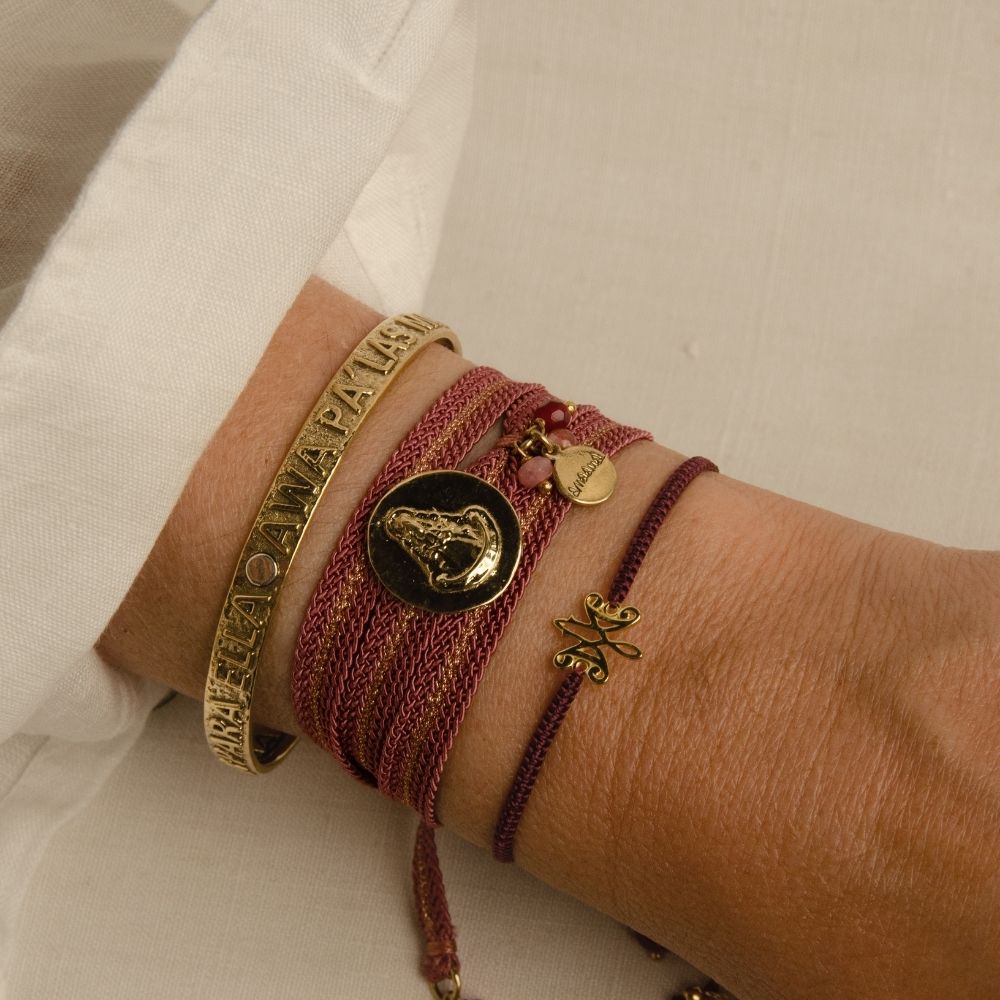 Pulsera Marisma Frambuesa