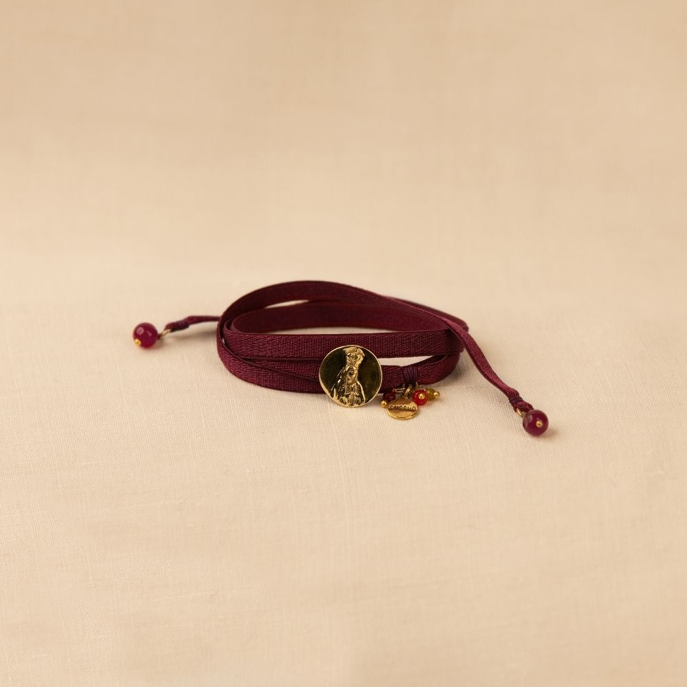Pulsera Bambalina Granate