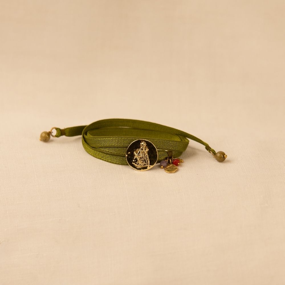 Pulsera Bambalina Pistacho