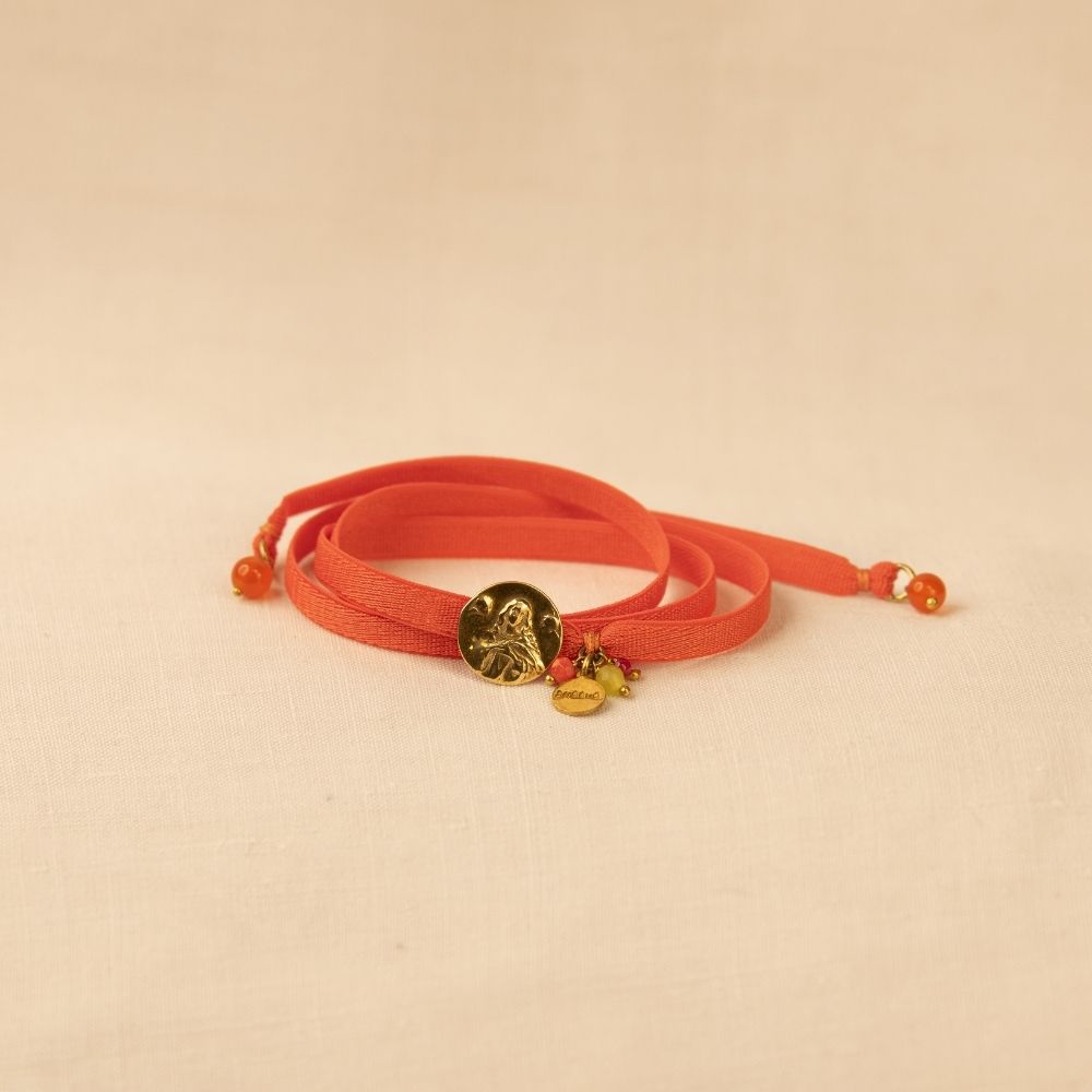 Pulsera Bambalina Coral