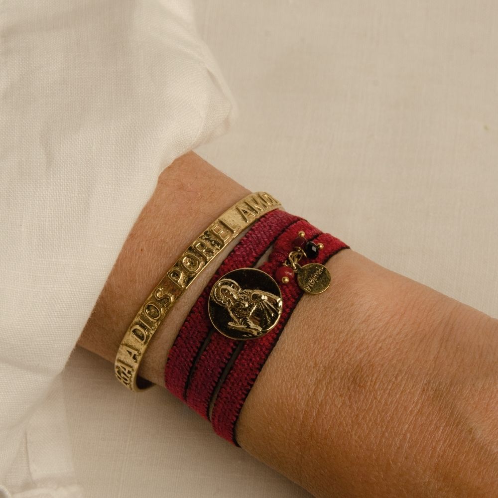ARMBAND PALIO KIRSCHROT