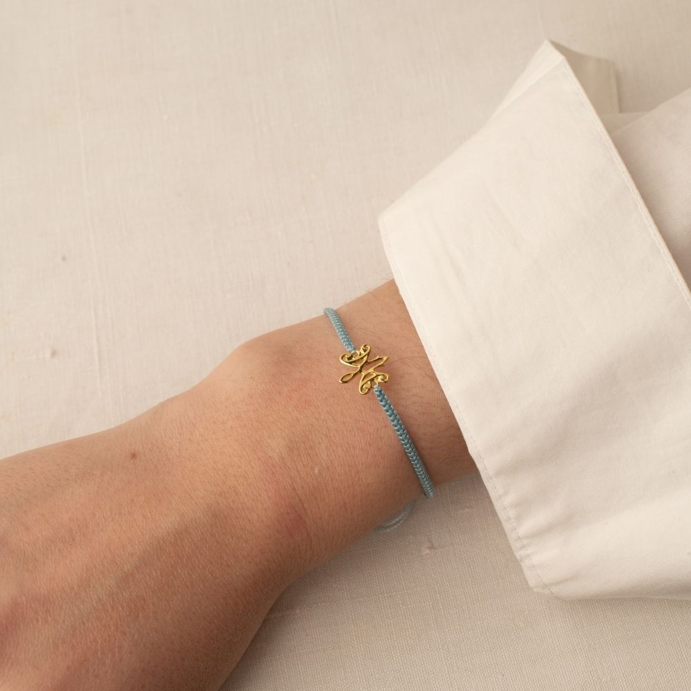Pulsera Macramé Celeste