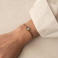 Pulsera Macramé Diamante Tabaco
