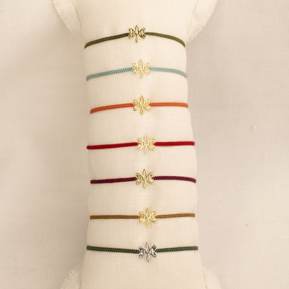 Pulsera Macramé Verde