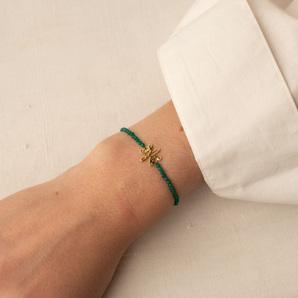 Pulsera Esmeralda Anagrama