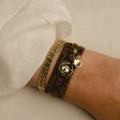 Pulsera Salve Marrón