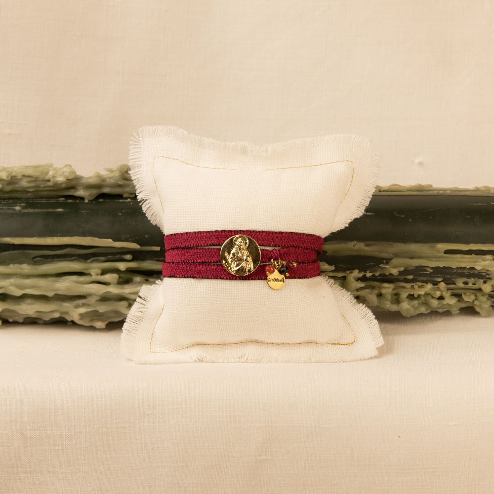 ARMBAND PALIO KIRSCHROT