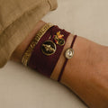 Pulsera Misericordia Burdeos