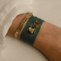 Pulsera Misericordia Verde Seco