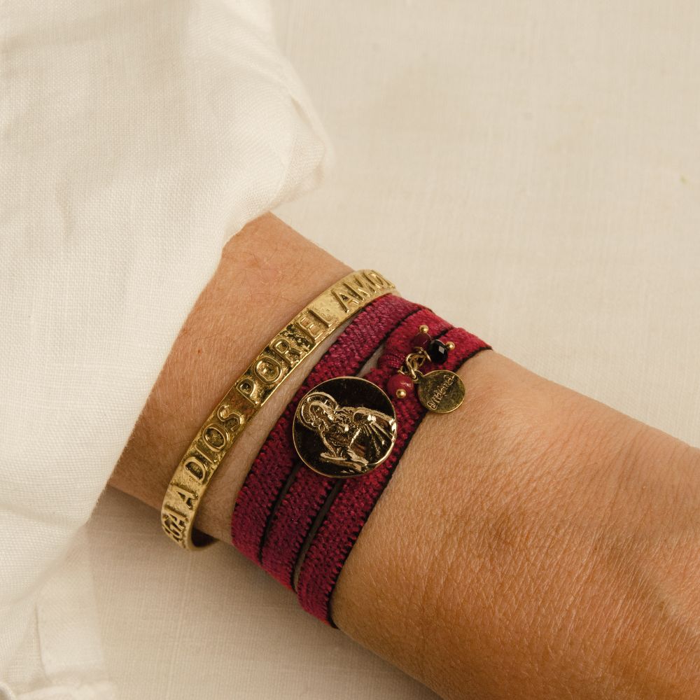 PULSERA SALVE BUGANVILLA